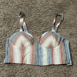 American Eagle striped top